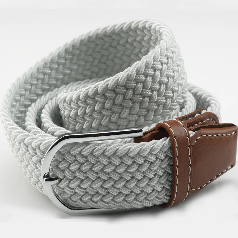 2021 men's canvas woven belt non perforated elastic woven elastic belt pin buckle casual Korean fashion wide women's style
2021 men's canvas woven belt non perforated elastic woven elastic belt pin buckle casual Korean fashion wide women's style