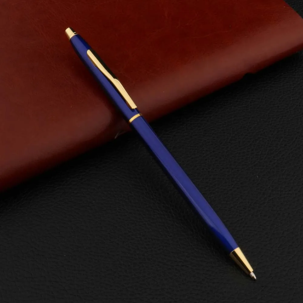 3pcs blue Classic style Metal ballpoint pen Business Office School Supplies Writing
3pcs blue Classic style Metal ballpoint pen Business Office School Supplies Writing