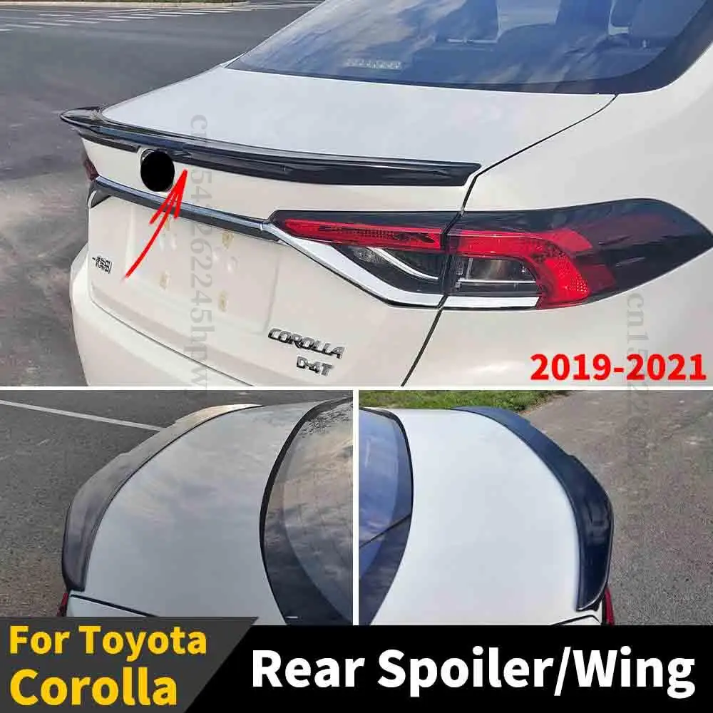 Roof Rear Spoiler Wing High Quality Refit Trunk Spoiler Racing Sport Splitter Diffuser Styling For Toyota Corolla 2019 2020 2021
Roof Rear Spoiler Wing High Quality Refit Trunk Spoiler Racing Sport Splitter Diffuser Styling For Toyota Corolla 2019 2020 2021