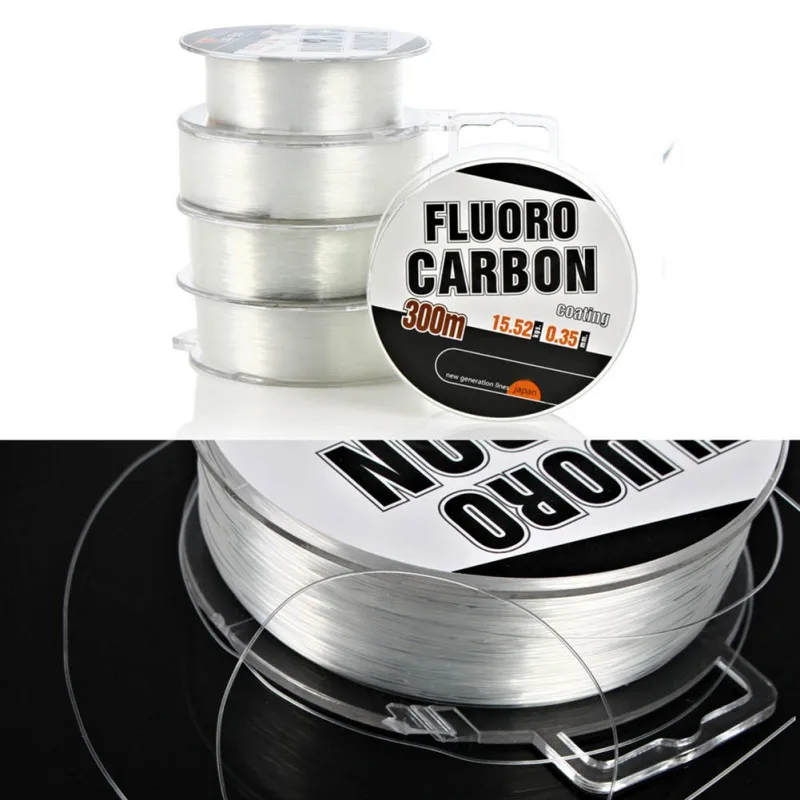 300M Fishing Line Wire Fishing Accessories Super Power Strong Fluorocarbon Coated Monofilament Fishing Leader Line Fishing 
300M Fishing Line Wire Fishing Accessories Super Power Strong Fluorocarbon Coated Monofilament Fishing Leader Line Fishing