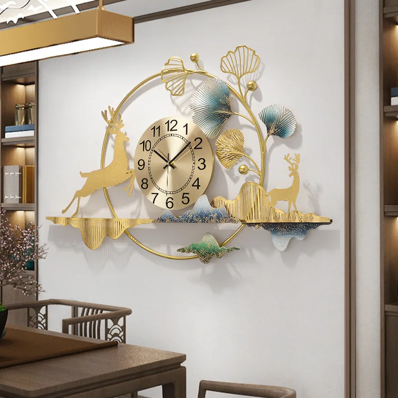 Light luxury wall wall hanging clock living room creative study silent hanging watch home dining room decoration wall clock
Light luxury wall wall hanging clock living room creative study silent hanging watch home dining room decoration wall clock