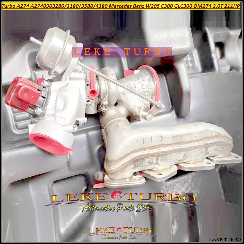 Turbo A274 A2740903280 A2740903180 A2740903580 A2740904380 Turbocharger For Mercedes Benz W205 C300 GLC300 OM274 2.0T 184 211HP
Turbo A274 A2740903280 A2740903180 A2740903580 A2740904380 Turbocharger For Mercedes Benz W205 C300 GLC300 OM274 2.0T 184 211HP