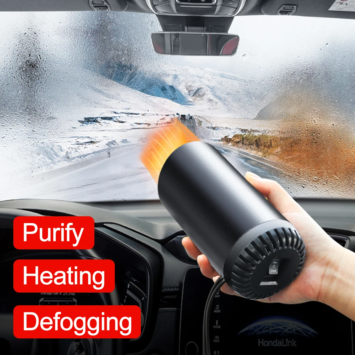 12V 150W Car Heater Electric Heater Heating Fan Air Purification Portable Electric Dryer Windshield Demister Defroster
12V 150W Car Heater Electric Heater Heating Fan Air Purification Portable Electric Dryer Windshield Demister Defroster