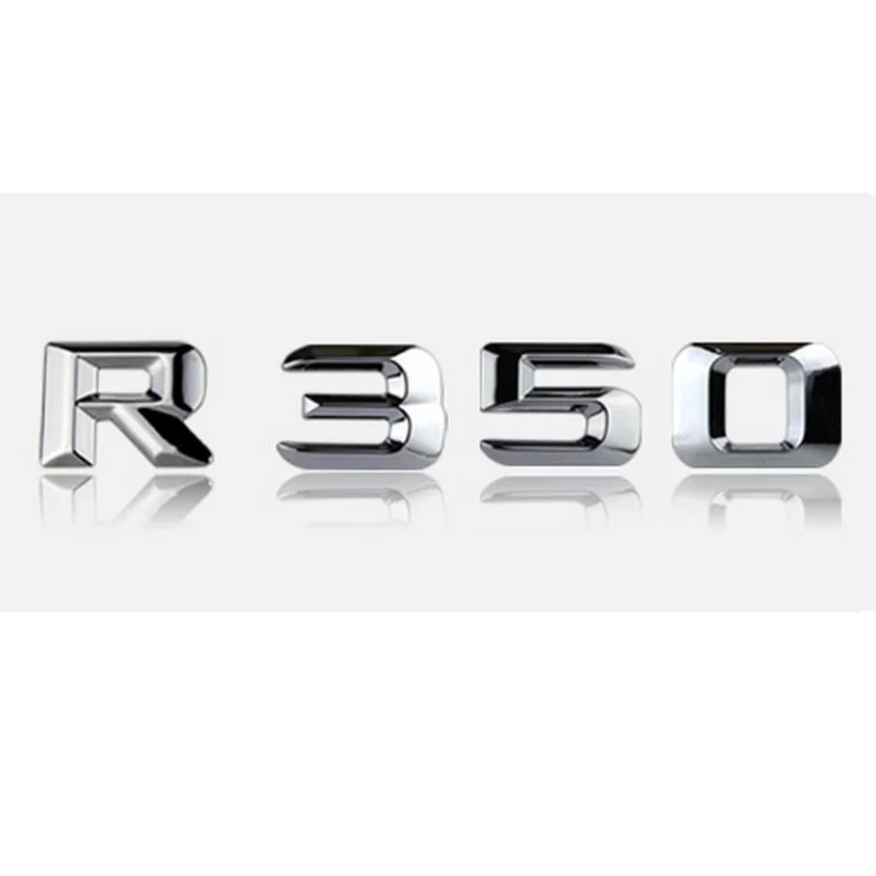 Chrome " R 350 " Car Trunk Rear Letters Words Badge Emblem Letter Decal Sticker for Mercedes Benz R Class R350
Chrome " R 350 " Car Trunk Rear Letters Words Badge Emblem Letter Decal Sticker for Mercedes Benz R Class R350