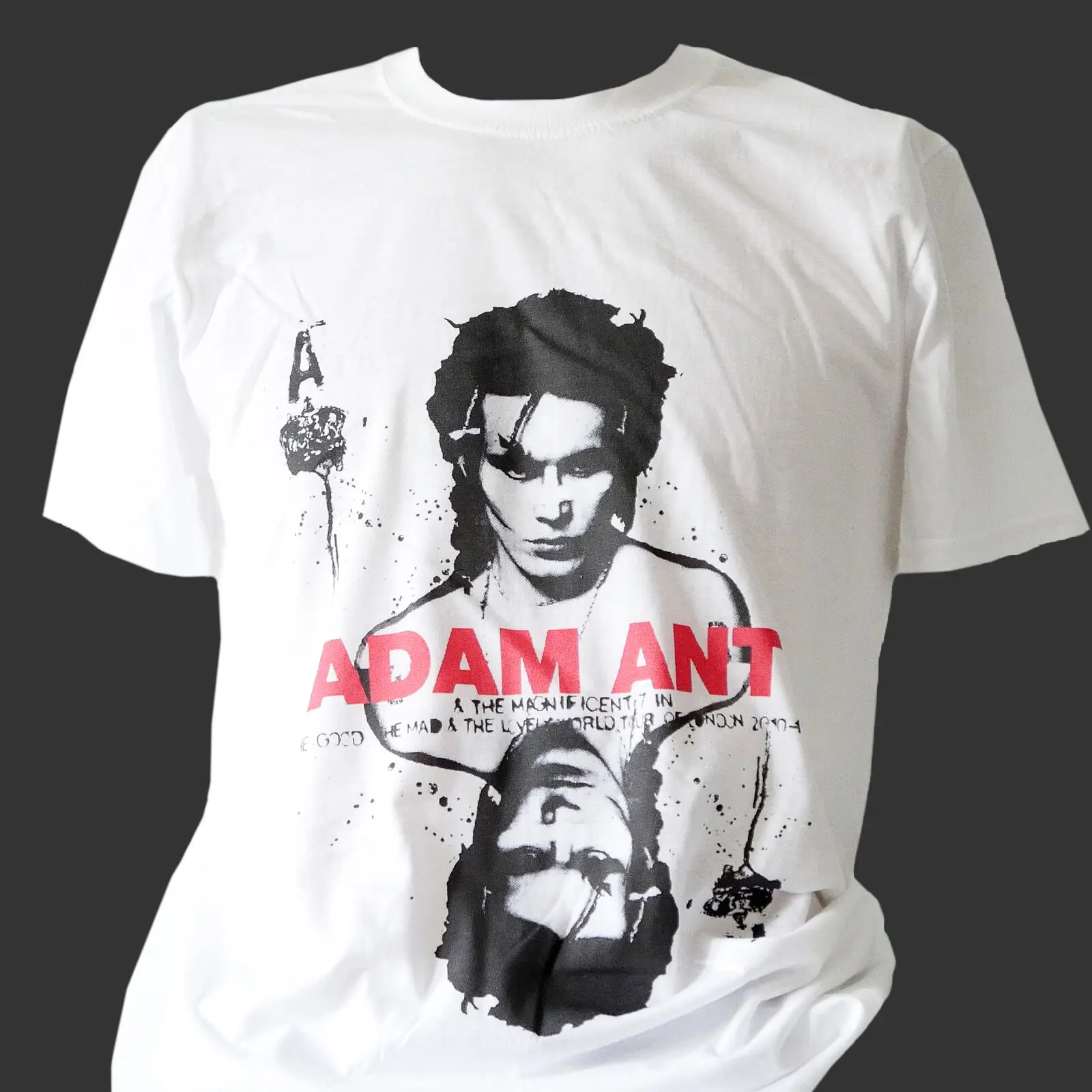 ADAM AND THE ANTS PUNK ROCK NEW WAVE T-SHIRT idol duran duran S-3XL New 2018 Fashion Summer
ADAM AND THE ANTS PUNK ROCK NEW WAVE T-SHIRT idol duran duran S-3XL New 2018 Fashion Summer