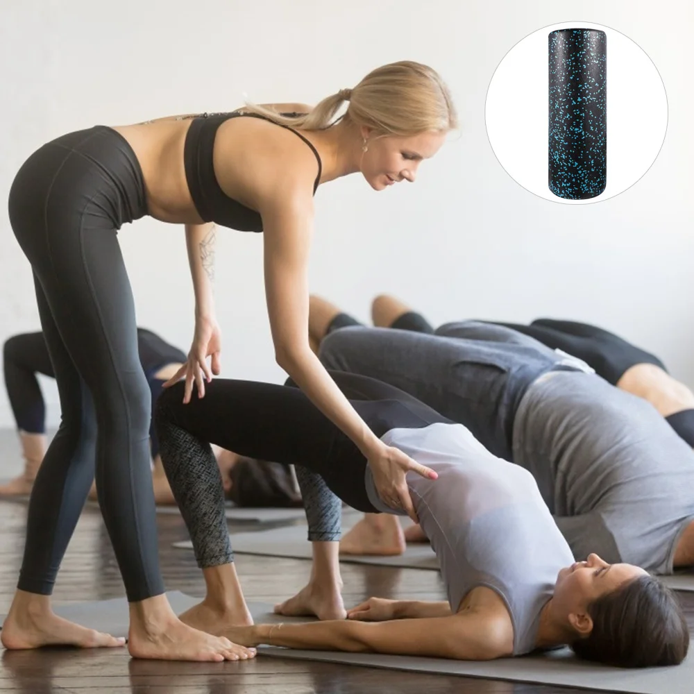 1Pc Practical Fitness Body Yoga Roller Smooth Surface Yoga Roller 
1Pc Practical Fitness Body Yoga Roller Smooth Surface Yoga Roller