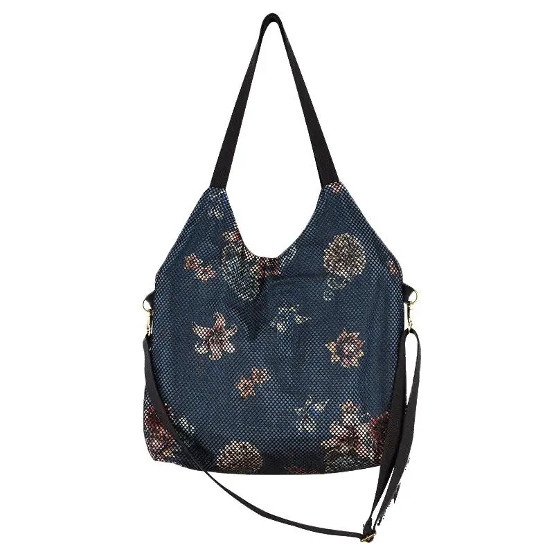 Vintage Hand Painted Women Bag 2021 New Hollow Denim Large Capacity Shoulder Bags Leisure Female Messenger Bag
Vintage Hand Painted Women Bag 2021 New Hollow Denim Large Capacity Shoulder Bags Leisure Female Messenger Bag