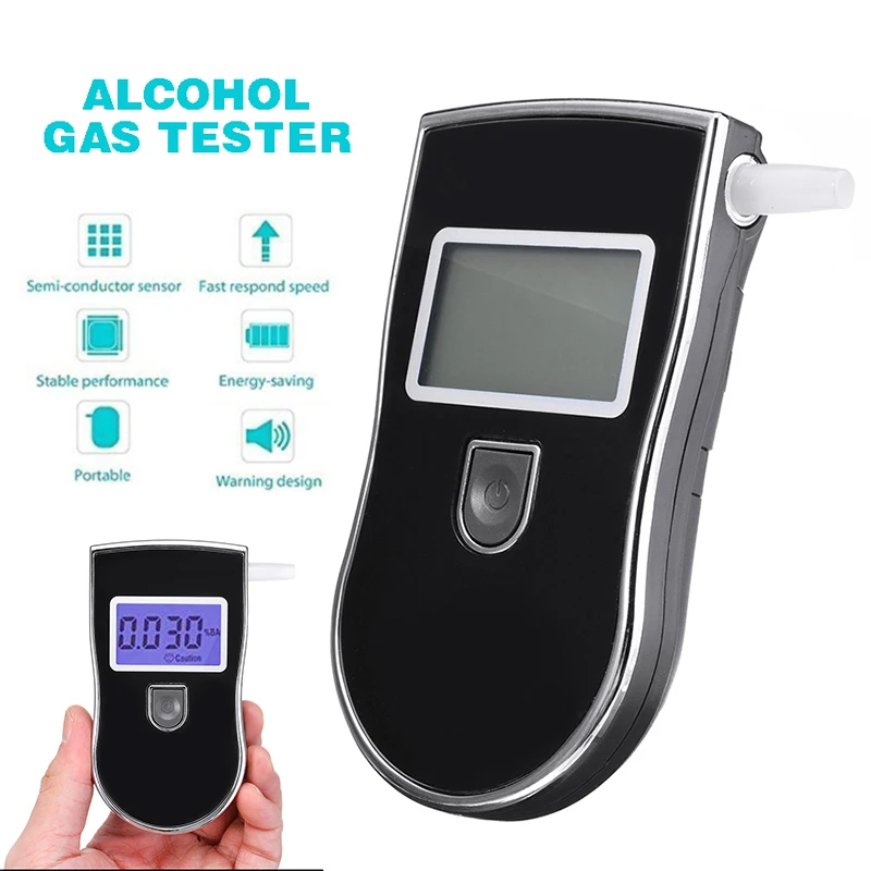 Mini Portable Alcohol Breath Tester Breathalyzer LCD Digital Backlight Diagnostic Tool Breath Alcohol Tester
Mini Portable Alcohol Breath Tester Breathalyzer LCD Digital Backlight Diagnostic Tool Breath Alcohol Tester