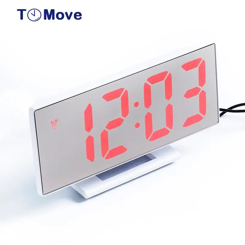 Table Desktop Alarm Clocks LED Mirror Digital Alarm Clock Electronic Watch Multifunction Snooze Night Large LED Display Gift
Table Desktop Alarm Clocks LED Mirror Digital Alarm Clock Electronic Watch Multifunction Snooze Night Large LED Display Gift