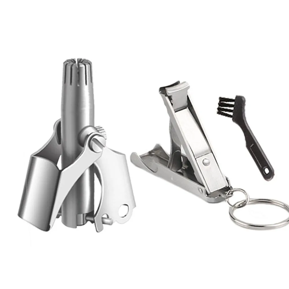 Триммер для удаления волос в носу, ушах и ушах, из нержавеющей стали
Триммер для удаления волос в носу, ушах и ушах, из нержавеющей стали