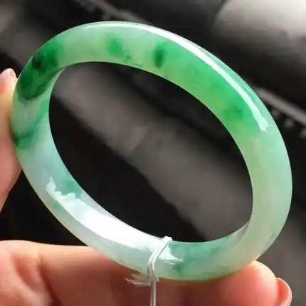 Gift Certificate Natural and Burma Jade A-Class 54-62mm Double Green Jade Bracelet Exquisite Princess Bracelet Best Gift
Gift Certificate Natural and Burma Jade A-Class 54-62mm Double Green Jade Bracelet Exquisite Princess Bracelet Best Gift
