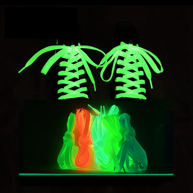 NEW Luminous Color Shoelaces Luminous Luminous Sneakers Flat Canvas Shoelaces Luminous Sports Casual Shoelaces
NEW Luminous Color Shoelaces Luminous Luminous Sneakers Flat Canvas Shoelaces Luminous Sports Casual Shoelaces
