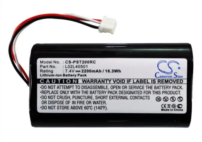Cameron sino 2200mah аккумулятор для POLYCOM SoundStation 2W EX 2200-07803-001 L02L40501 динамик батарея |