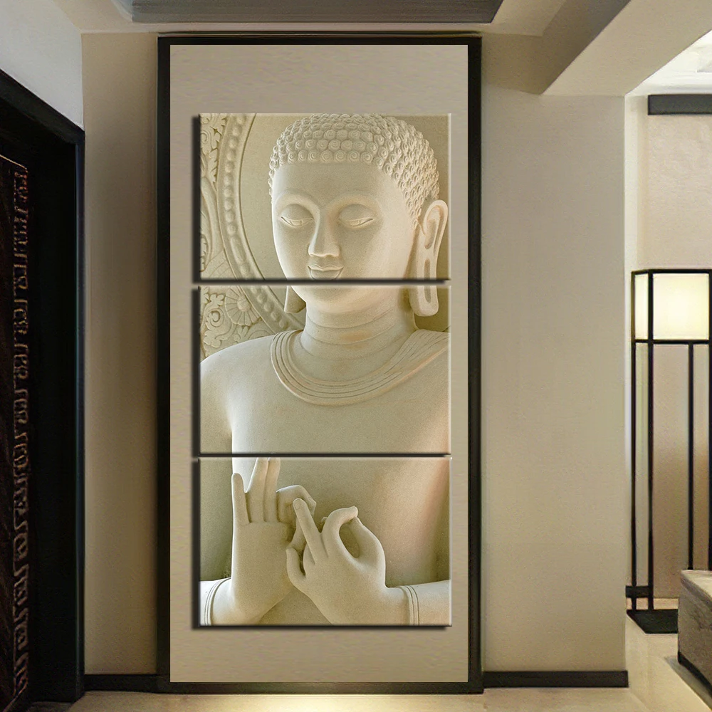 Modern Wall Pictures Abstract Buddha HD printed 3 piece Canvas Art portrait religion Painting Wall Art for living room
Modern Wall Pictures Abstract Buddha HD printed 3 piece Canvas Art portrait religion Painting Wall Art for living room