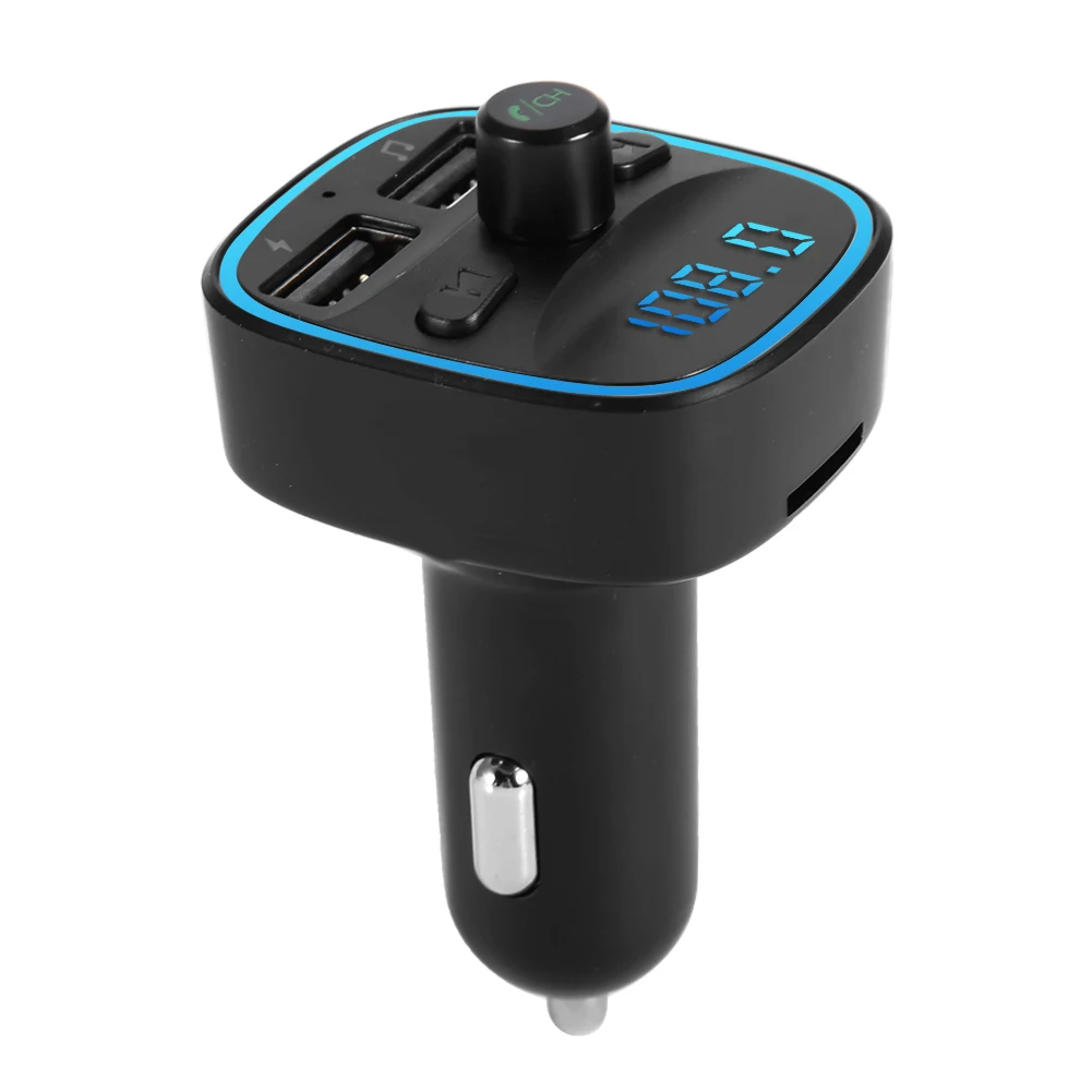 2 USB-порта для зарядки Автомобильный FM-передатчик Bluetooth USB MP3 в режиме реального времени Автомобильный дисплей напряжения
2 USB-порта для зарядки Автомобильный FM-передатчик Bluetooth USB MP3 в режиме реального времени Автомобильный дисплей напряжения
