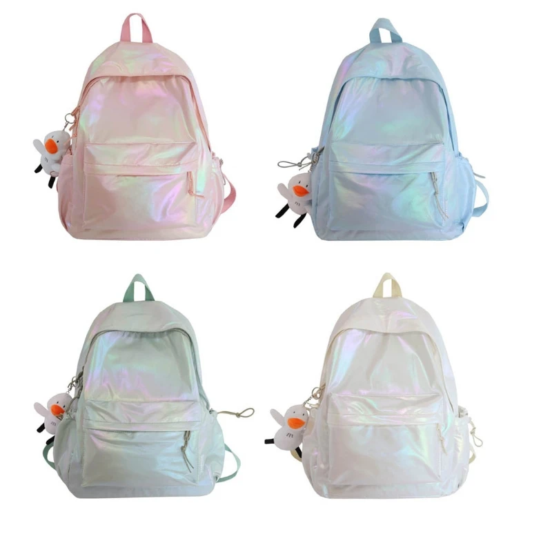 N7MF Holographic Backpack for Women College School Bags Teenage Girls Casual Female Laptop Travel Bagpack
N7MF Holographic Backpack for Women College School Bags Teenage Girls Casual Female Laptop Travel Bagpack