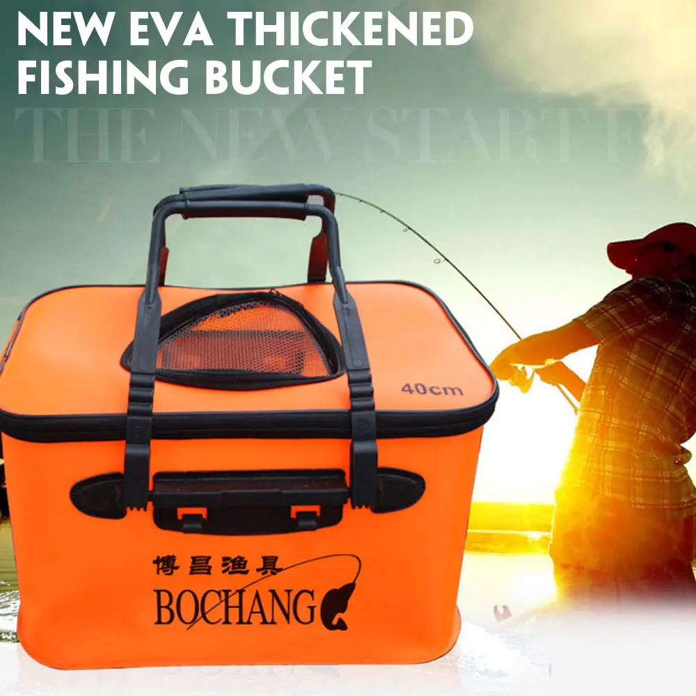 Portable Folding Fish Wear Bucket Outdoor EVA Fishing Tackle Boxes with Handle Fishing Bags Outdoor Fishing Water Tank
Portable Folding Fish Wear Bucket Outdoor EVA Fishing Tackle Boxes with Handle Fishing Bags Outdoor Fishing Water Tank