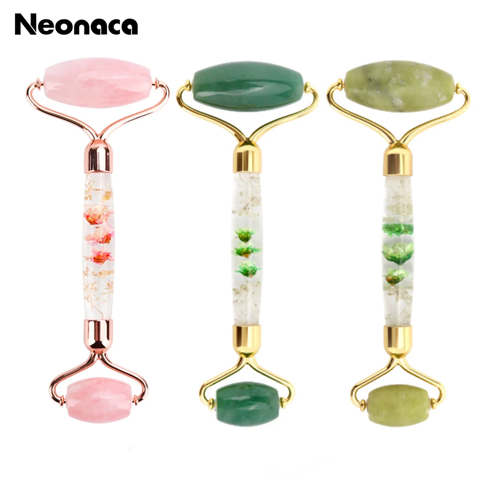 Rose Quartz/Aventurine/Xiuyu Natual Jade Roller Face Massager Genuine Jade Stone Face-lift Resin Rod Roller Cellulite Wrinkle
Rose Quartz/Aventurine/Xiuyu Natual Jade Roller Face Massager Genuine Jade Stone Face-lift Resin Rod Roller Cellulite Wrinkle