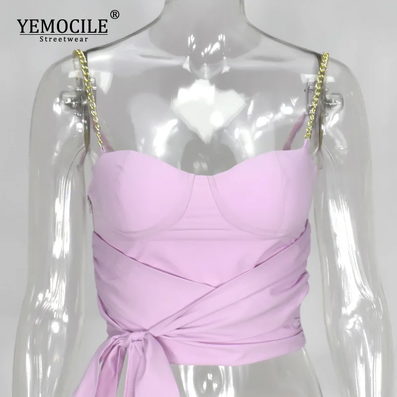 Chain Tank Top Sexy Spaghetti strap Tops Women Strapless Slim Top Women Bow Top Bandage Tops Blue Vest Sexy Tank Tops
Chain Tank Top Sexy Spaghetti strap Tops Women Strapless Slim Top Women Bow Top Bandage Tops Blue Vest Sexy Tank Tops