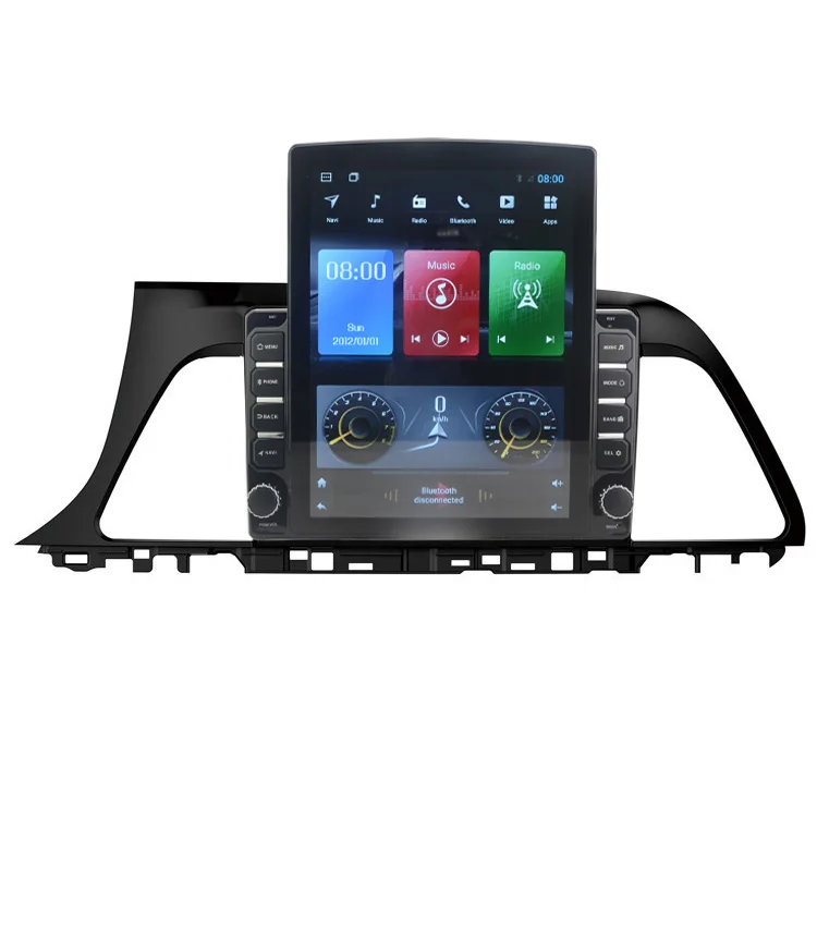 9.7" octa-core tesla style vertical screen Android 10 Car GPS radio Navigation for Hyundai Sonata 2015-2016 
9.7" octa-core tesla style vertical screen Android 10 Car GPS radio Navigation for Hyundai Sonata 2015-2016