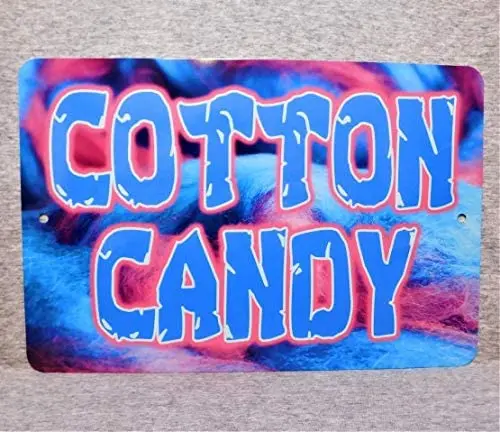 Metal Sign Cotton Candy Carnival Circus Sugar Treat Sweat Festival Fair Food Fun Big Top Confection Garage Aluminum
Metal Sign Cotton Candy Carnival Circus Sugar Treat Sweat Festival Fair Food Fun Big Top Confection Garage Aluminum