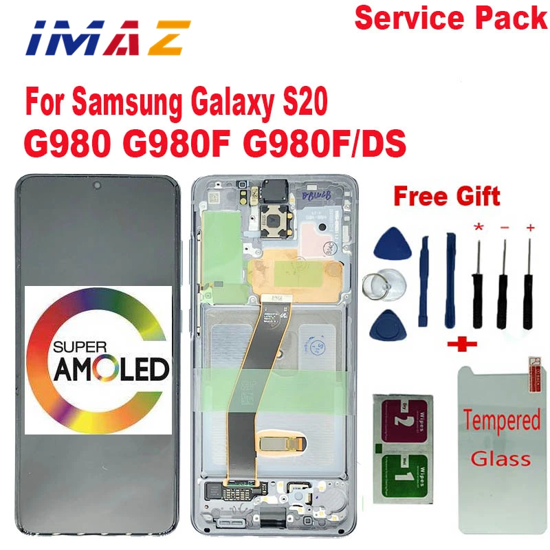 Новый ЖК-дисплей IMAZ 6,2 для Samsung Galaxy S20, ЖК-дисплей G980, G980F, G980F/DS, дисплей с сенсорным экраном и дигитайзером для Samsung s20, ЖК-дисплей с рамкой
Новый ЖК-дисплей IMAZ 6,2 для Samsung Galaxy S20, ЖК-дисплей G980, G980F, G980F/DS, дисплей с сенсорным экраном и дигитайзером для Samsung s20, ЖК-дисплей с рамкой