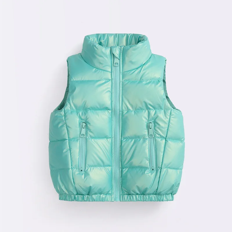 Fashion Boys Girls Zipper Winter Jacket Solid Sleeveless Kids Vest Warm Soft Outdoor Thicken Stand-up Collar Jackets CT105
Fashion Boys Girls Zipper Winter Jacket Solid Sleeveless Kids Vest Warm Soft Outdoor Thicken Stand-up Collar Jackets CT105