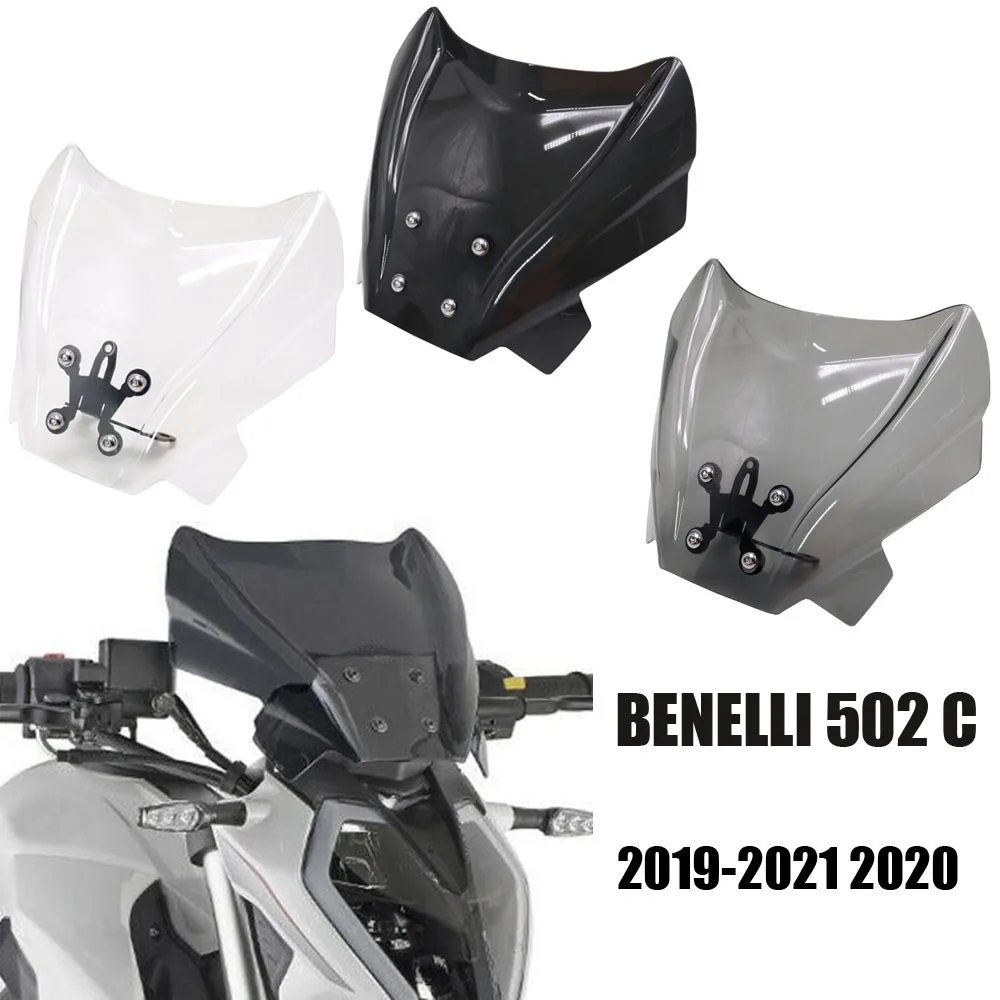 New Motorcycle Accessories Windshield Windscreen Wind Shield Deflectore For Benelli 502C 502 C 2019-2021 2020
New Motorcycle Accessories Windshield Windscreen Wind Shield Deflectore For Benelli 502C 502 C 2019-2021 2020