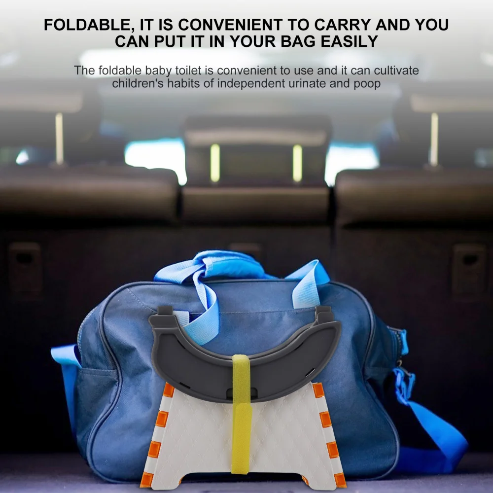1 Set Portable Potty Training Seat Kids Travel Potty Foldable Toilet Baby Potty 
1 Set Portable Potty Training Seat Kids Travel Potty Foldable Toilet Baby Potty
