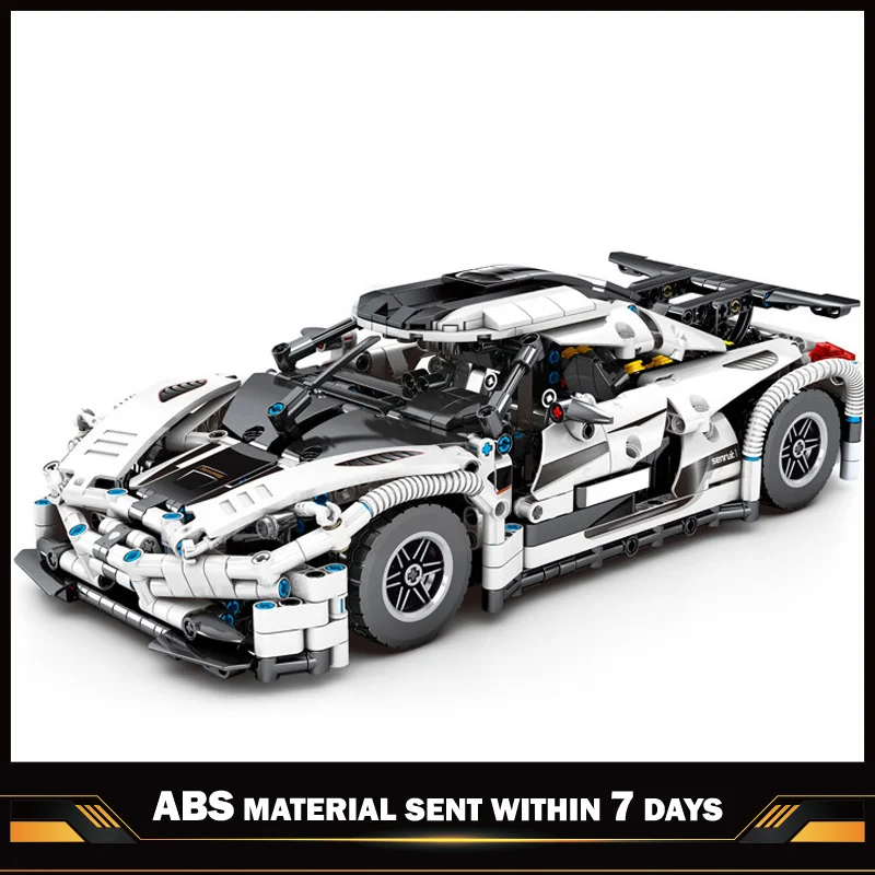 Moc-Koenigsegged the champion sports car racing vehicle model decoration car assembling building block children toy gift
Moc-Koenigsegged the champion sports car racing vehicle model decoration car assembling building block children toy gift