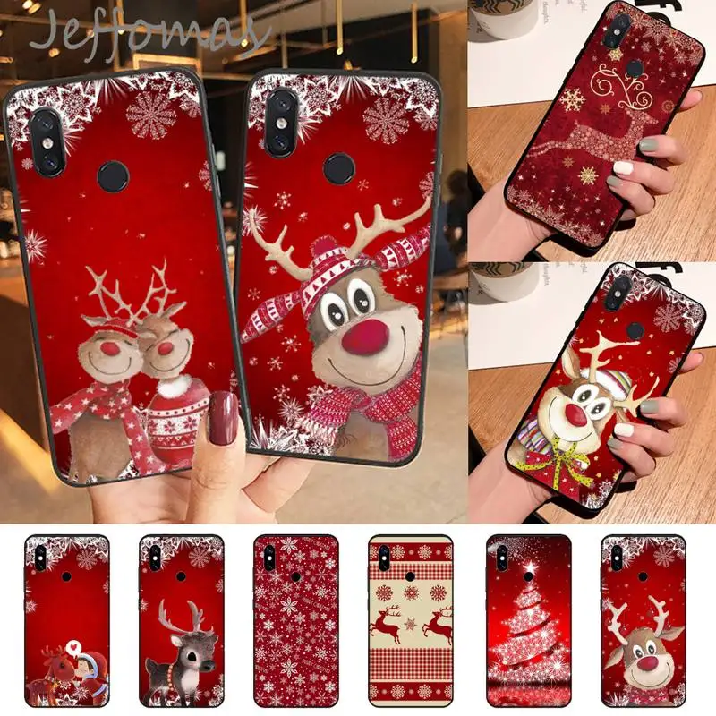 Christmas New Year Deer Phone Case For Xiaomi Mi A1 A2 5 6 6PLUS 8 9 SE Lite MIX 2 2S MAX 2 3 Pocophone F1
Christmas New Year Deer Phone Case For Xiaomi Mi A1 A2 5 6 6PLUS 8 9 SE Lite MIX 2 2S MAX 2 3 Pocophone F1