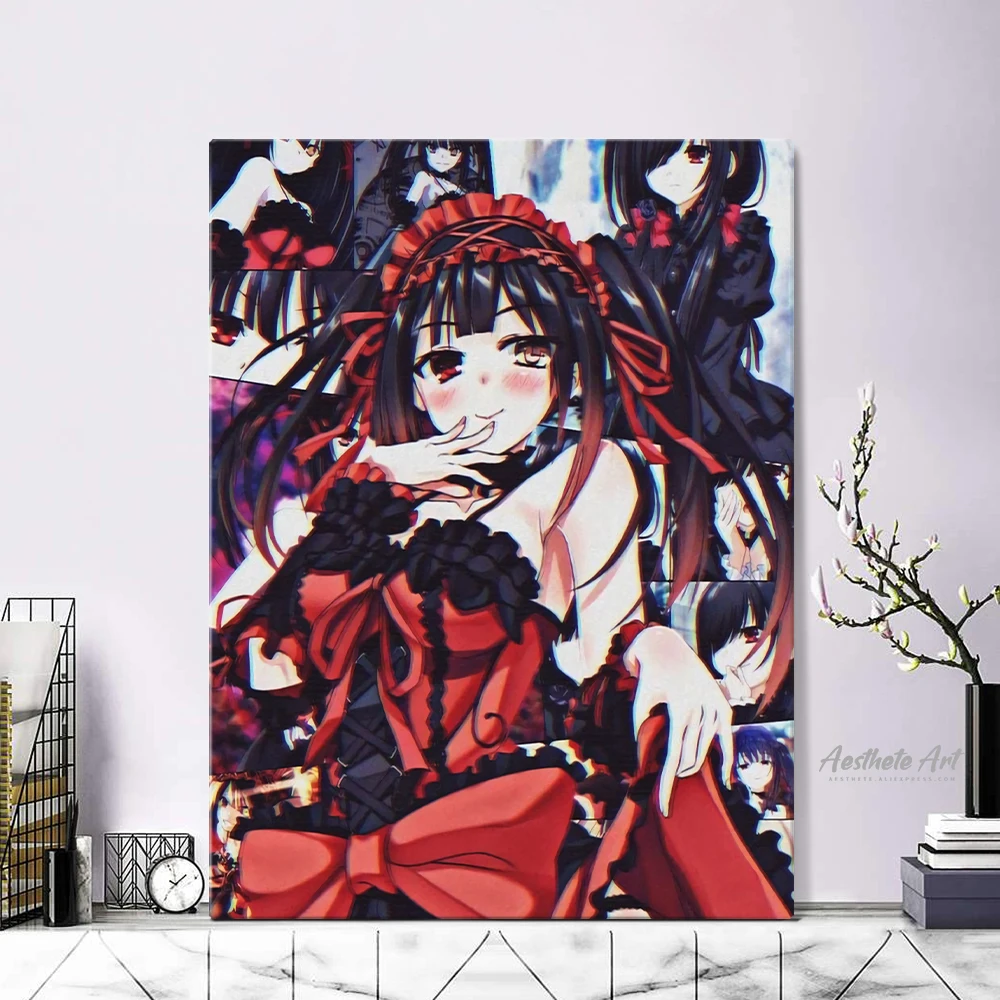 Художественный постер Kurumi Tokisaki, аниме свидание, домашний декор, Картина на холсте, Настенная картина, украшение гостиной
Художественный постер Kurumi Tokisaki, аниме свидание, домашний декор, Картина на холсте, Настенная картина, украшение гостиной