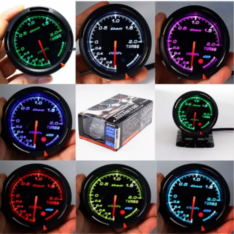 Defi meter 2.5inch 7 colors universal Smart Digital Turbo boost Water temp Car Gauge
Defi meter 2.5inch 7 colors universal Smart Digital Turbo boost Water temp Car Gauge