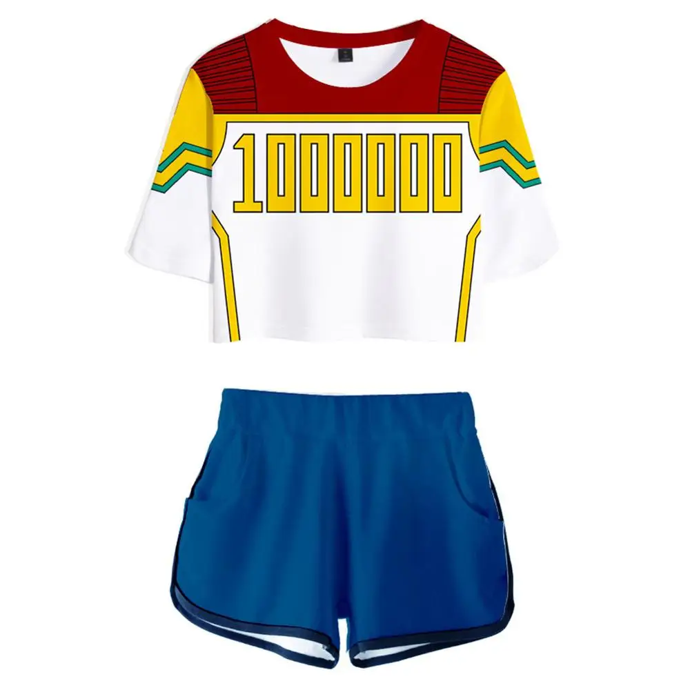 My Hero Academia Cosplay Million Costume Jersey Sports Wear Two Piece Sets Shirt+Shorts
My Hero Academia Cosplay Million Costume Jersey Sports Wear Two Piece Sets Shirt+Shorts