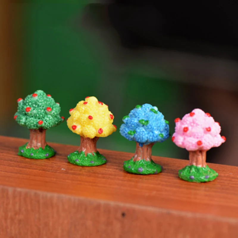 Мини фигурка Apple Tree Orchard американская модель маленькая статуя мини украшение для