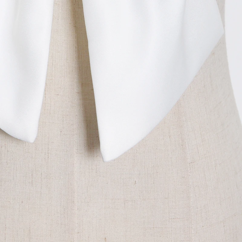 TWOTWINSTYLE Sexy Patchwork Bowknot Shirt For Women O Neck Sleeveless Short Slim Tops Female Fashion New Clothing 2021 Style
TWOTWINSTYLE Sexy Patchwork Bowknot Shirt For Women O Neck Sleeveless Short Slim Tops Female Fashion New Clothing 2021 Style