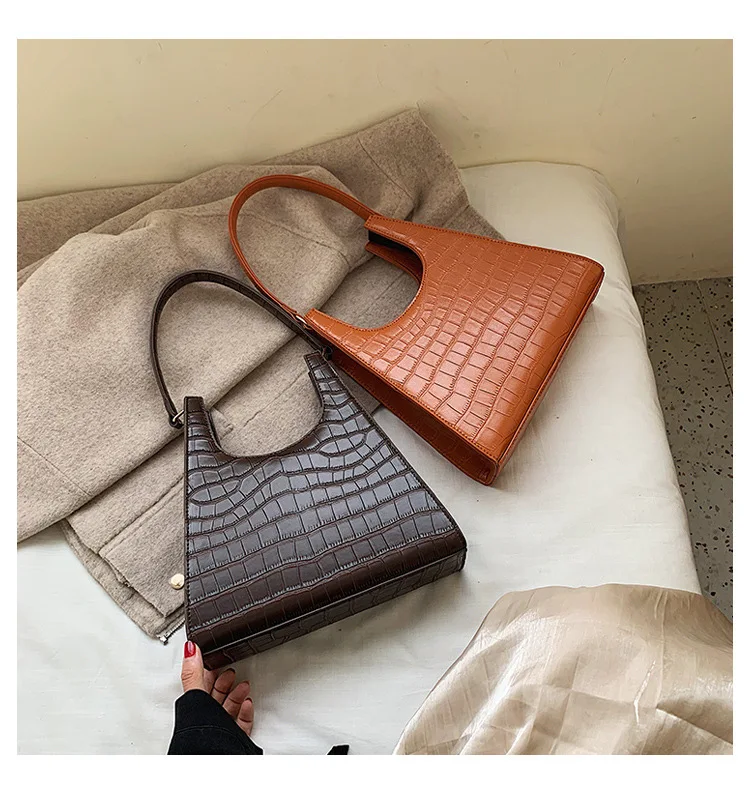 Texture Bag Woman Bags 2019 Stone Grain Temperament Hand Bill Of Lading Support Special Pu Leather Luxury Designer Handbags | Багаж и