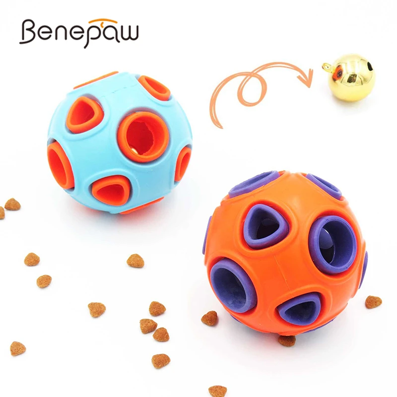 Benepaw Giggle Bounce Food Dispenser Ball For Dogs Chew Rubber Safe Durable Interactive Pet Toys Bell Games Teeth Cleaning
Benepaw Giggle Bounce Food Dispenser Ball For Dogs Chew Rubber Safe Durable Interactive Pet Toys Bell Games Teeth Cleaning