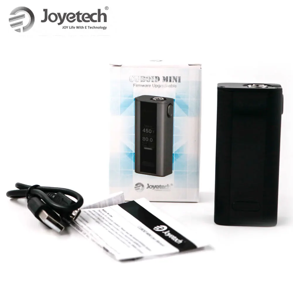 Оригинальный мини мод Joyetech Cuboid 2400 мАч 1 80 Вт с 4 мл атомайзером Eleaf lyche или 6 богато