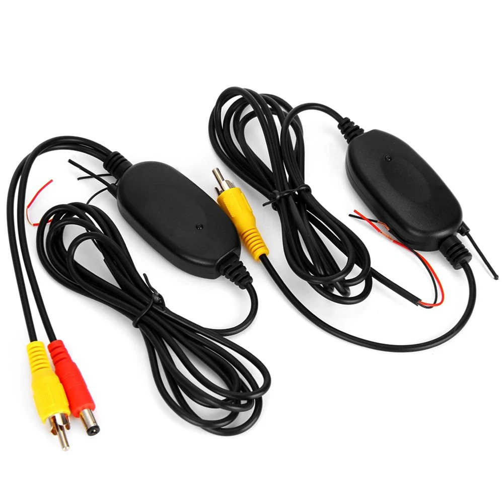 New 2.4 Ghz Wireless Video Transmitter Receiver Kit Fit for Car Monitor to Connect the Car Rear View Camera Reverse Backup
New 2.4 Ghz Wireless Video Transmitter Receiver Kit Fit for Car Monitor to Connect the Car Rear View Camera Reverse Backup