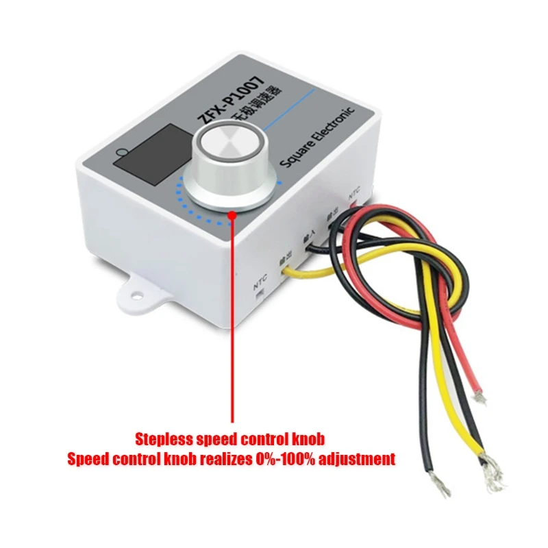 Stepless Speed Controller 500W Speed Regulator Speed Governor Control Governor Switch AC 220V for ZFX-P1007
Stepless Speed Controller 500W Speed Regulator Speed Governor Control Governor Switch AC 220V for ZFX-P1007