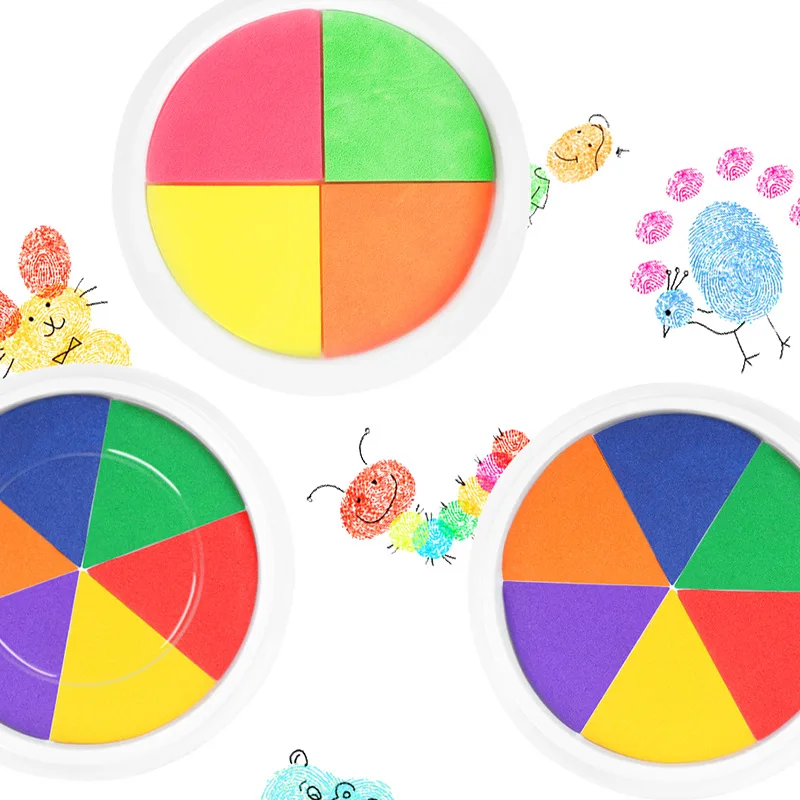 New 1PC 16-22CM Lots Colors Ink Pad Stamp DIY Finger Painting Craft Art Cardmaking Finger Painting Ink Pad Round Finger Print
New 1PC 16-22CM Lots Colors Ink Pad Stamp DIY Finger Painting Craft Art Cardmaking Finger Painting Ink Pad Round Finger Print