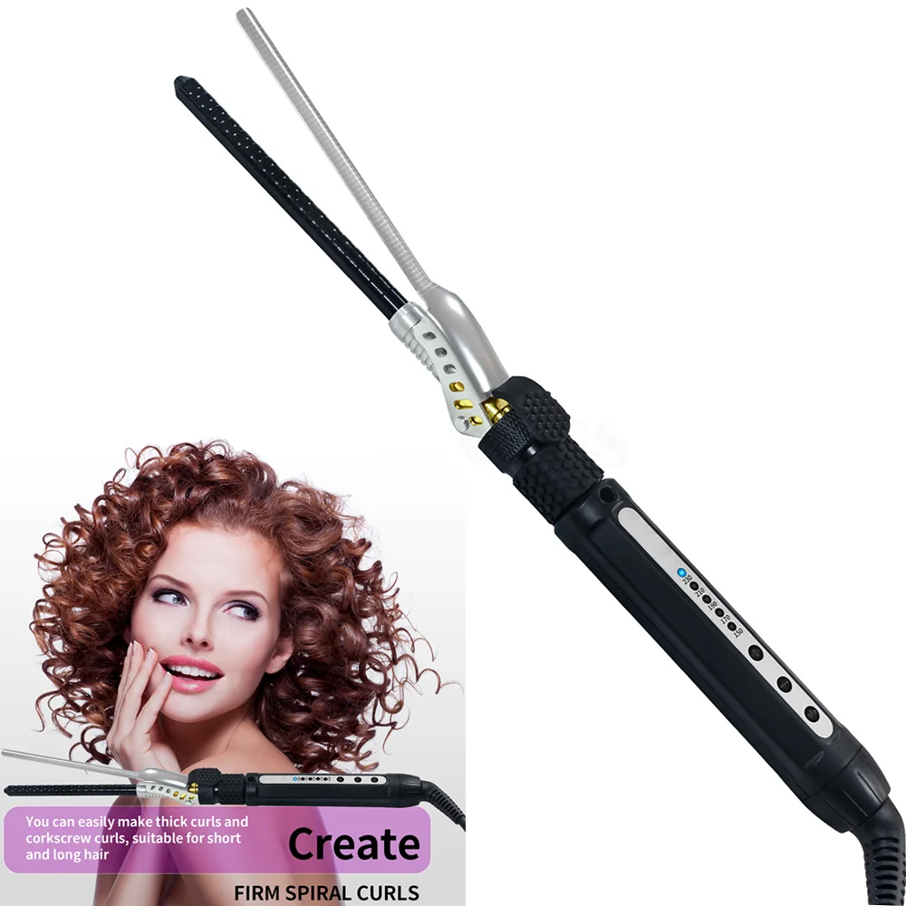 Hair Curler Professional 7mm Curling Iron Hair Waver Ceramic Curling Wand Hair Rollers Styling Tools Waves Curly Hair Machine
Hair Curler Professional 7mm Curling Iron Hair Waver Ceramic Curling Wand Hair Rollers Styling Tools Waves Curly Hair Machine