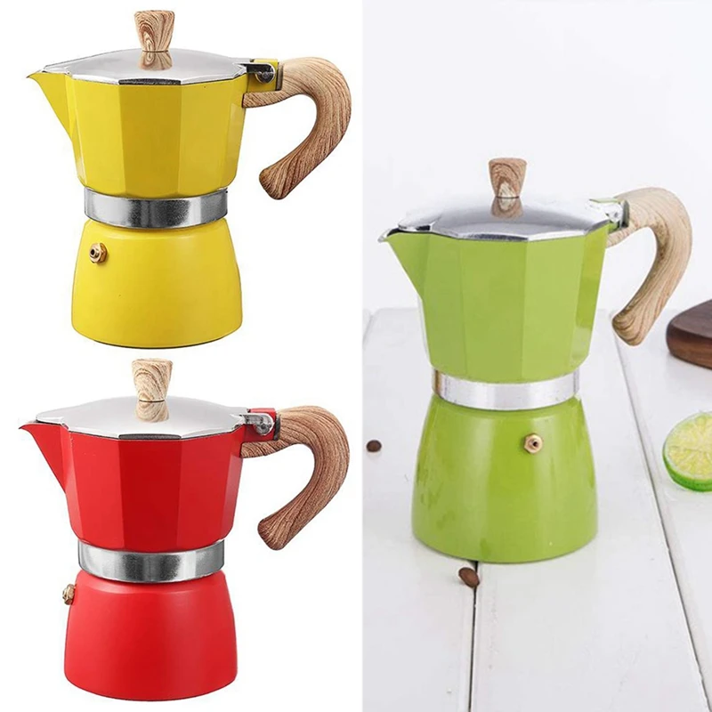 Aluminum Italian Moka Espresso Coffee Machine Filter Stove Pot 3 Cups
Aluminum Italian Moka Espresso Coffee Machine Filter Stove Pot 3 Cups