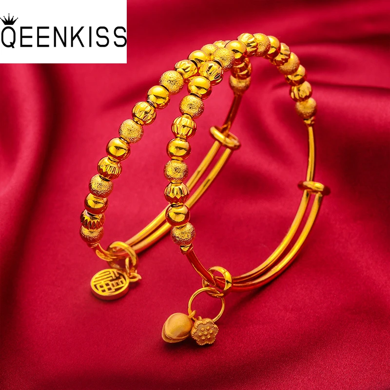 QEENKISS BT5172 Изящные ювелирные изделия оптом модные женские Девушки невесты подарок на день рождения свадьбу Лотос фу бусины 24KT золотистый браслет
QEENKISS BT5172 Изящные ювелирные изделия оптом модные женские Девушки невесты подарок на день рождения свадьбу Лотос фу бусины 24KT золотистый браслет