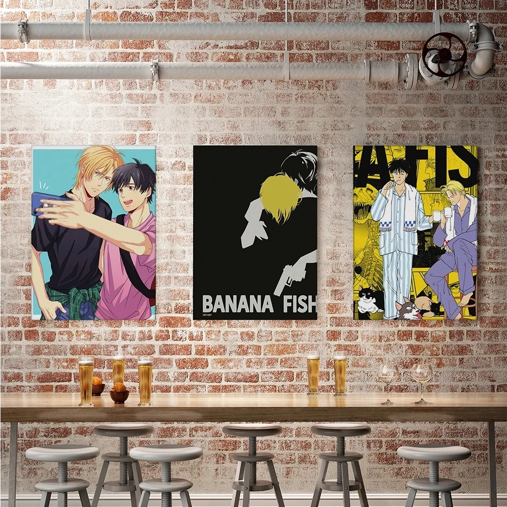 Japanese Anime Banana Fish Japan Poster Cartoon Canvas Painting Wall Art Picture Poster Coated Wall Stickers Bedroom Home Decor
Japanese Anime Banana Fish Japan Poster Cartoon Canvas Painting Wall Art Picture Poster Coated Wall Stickers Bedroom Home Decor