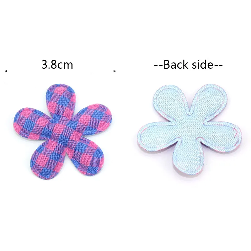 30pcs 3.8cm Plaid Fabric Flower Padded Patches Appliques for DIY Kids Hat Clothing Sewing Supplies Hair Clip Accessories
30pcs 3.8cm Plaid Fabric Flower Padded Patches Appliques for DIY Kids Hat Clothing Sewing Supplies Hair Clip Accessories
