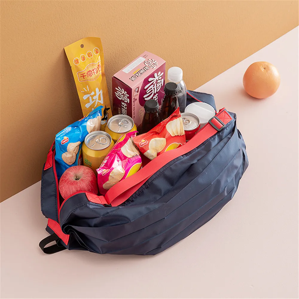 Large Foldable Supermarket Shopping Bag Travel One Shoulder Portable Thickened Hand Carried Eco-friendly Grocery Bag
Large Foldable Supermarket Shopping Bag Travel One Shoulder Portable Thickened Hand Carried Eco-friendly Grocery Bag