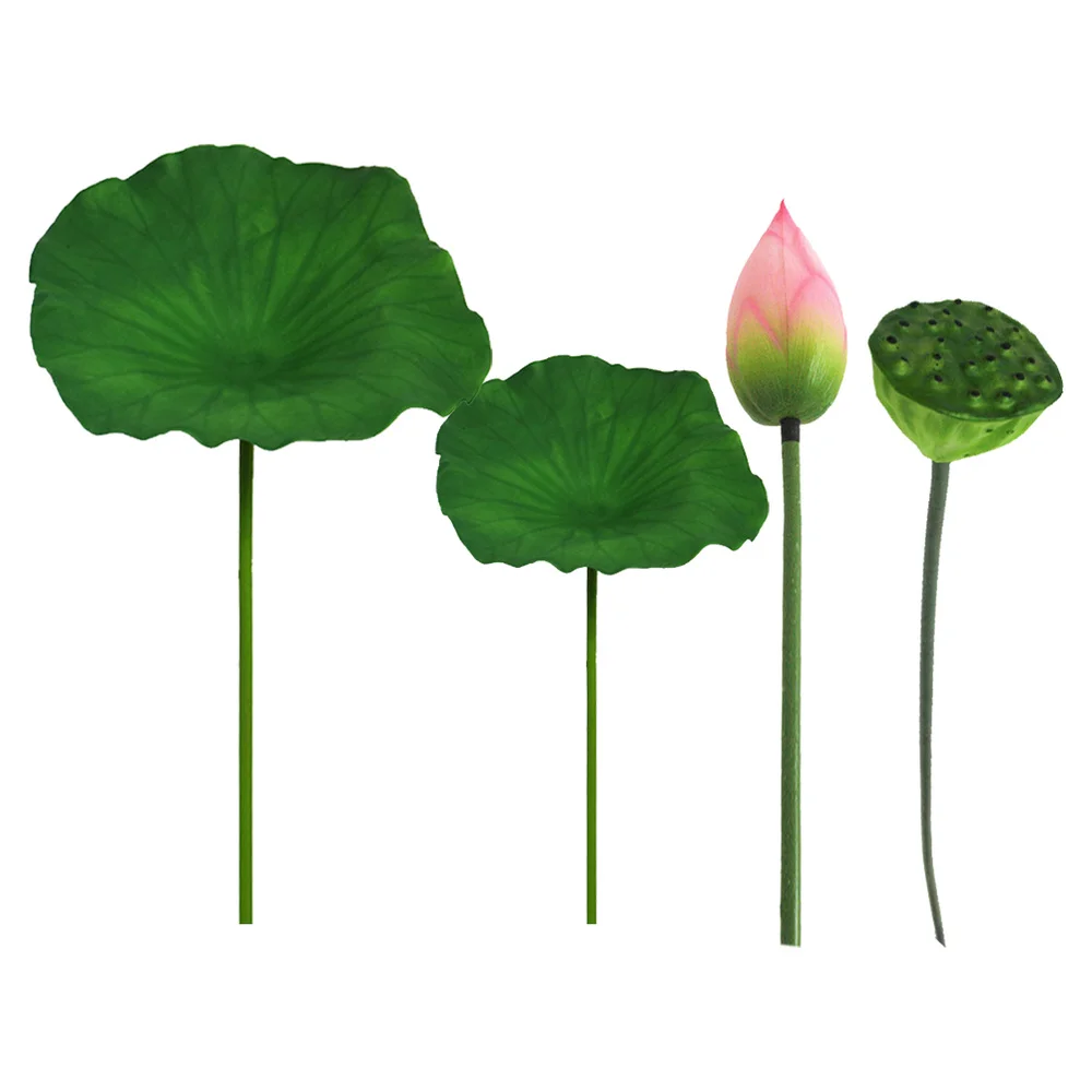 Lotus Artificial Lily Water Flower Stem Leaves Flowers Decor Faux Plant Simulated Bud Fake Home Ornament Branch Pastoral Vase
Lotus Artificial Lily Water Flower Stem Leaves Flowers Decor Faux Plant Simulated Bud Fake Home Ornament Branch Pastoral Vase