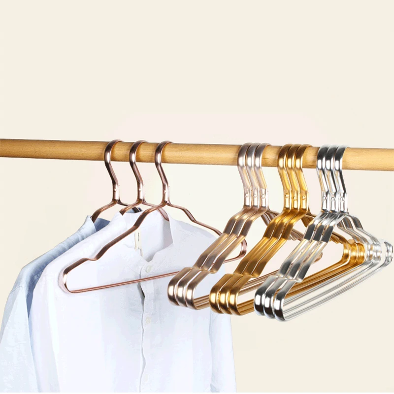 Metal Hangers for Clothes Hooks Home Aluminum Alloy Anti-slip Drying Rack Thicken Windproof Underwear Belt Coat Hanger
Metal Hangers for Clothes Hooks Home Aluminum Alloy Anti-slip Drying Rack Thicken Windproof Underwear Belt Coat Hanger